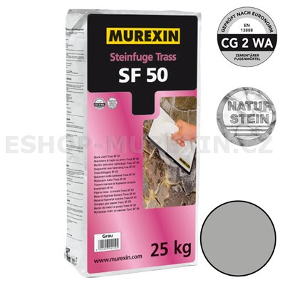 MUREXIN Spárovací malta Trass SF 50 (šedá) 25 kg